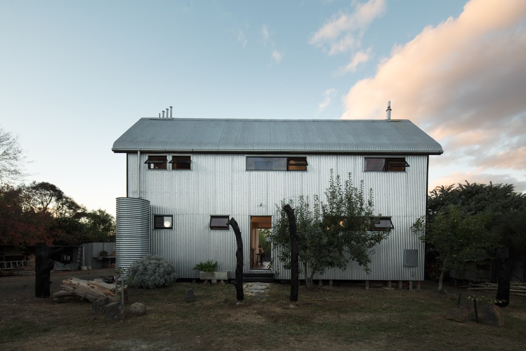 Recycled house in Australia.