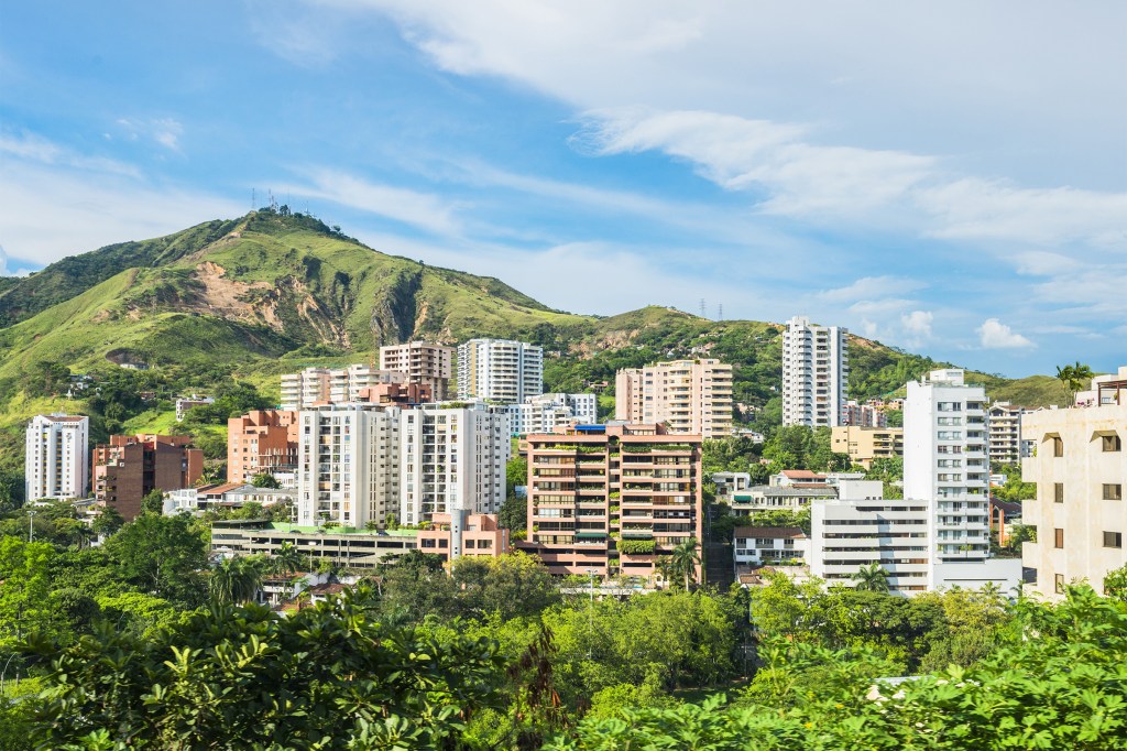 Cali, Valle del Cauca, Colombia skyline.