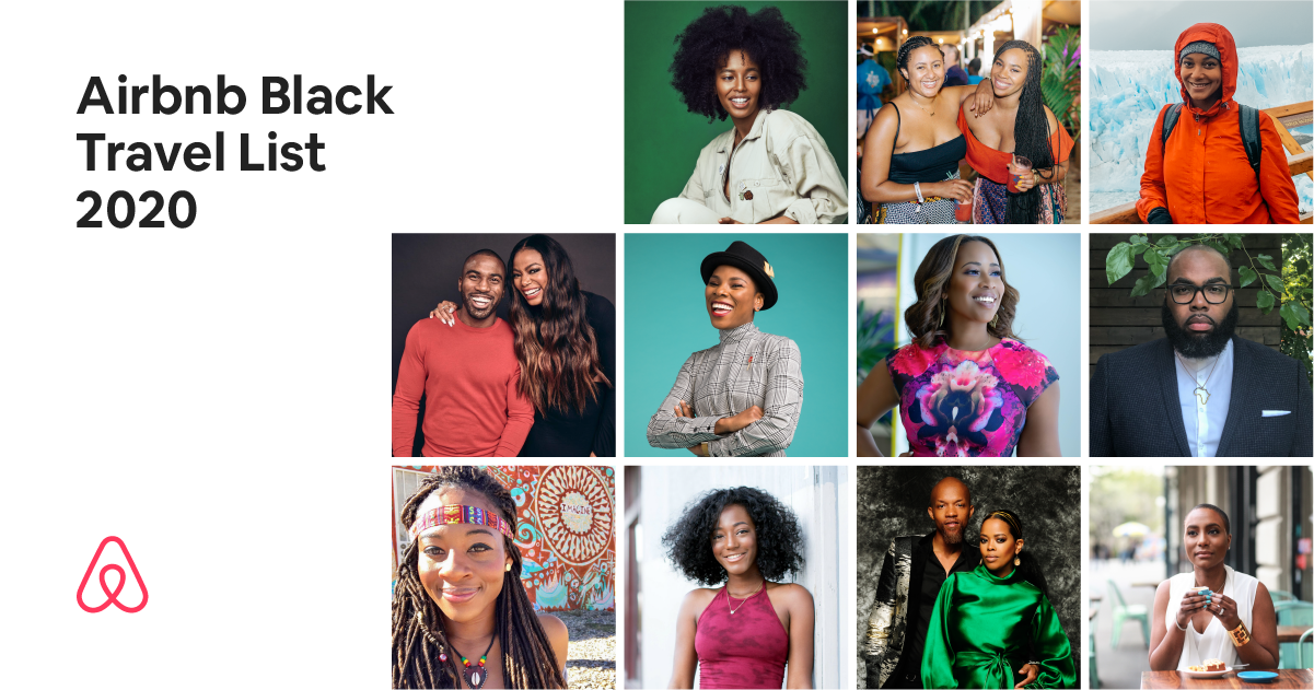 The 2020 Airbnb Black Travel List