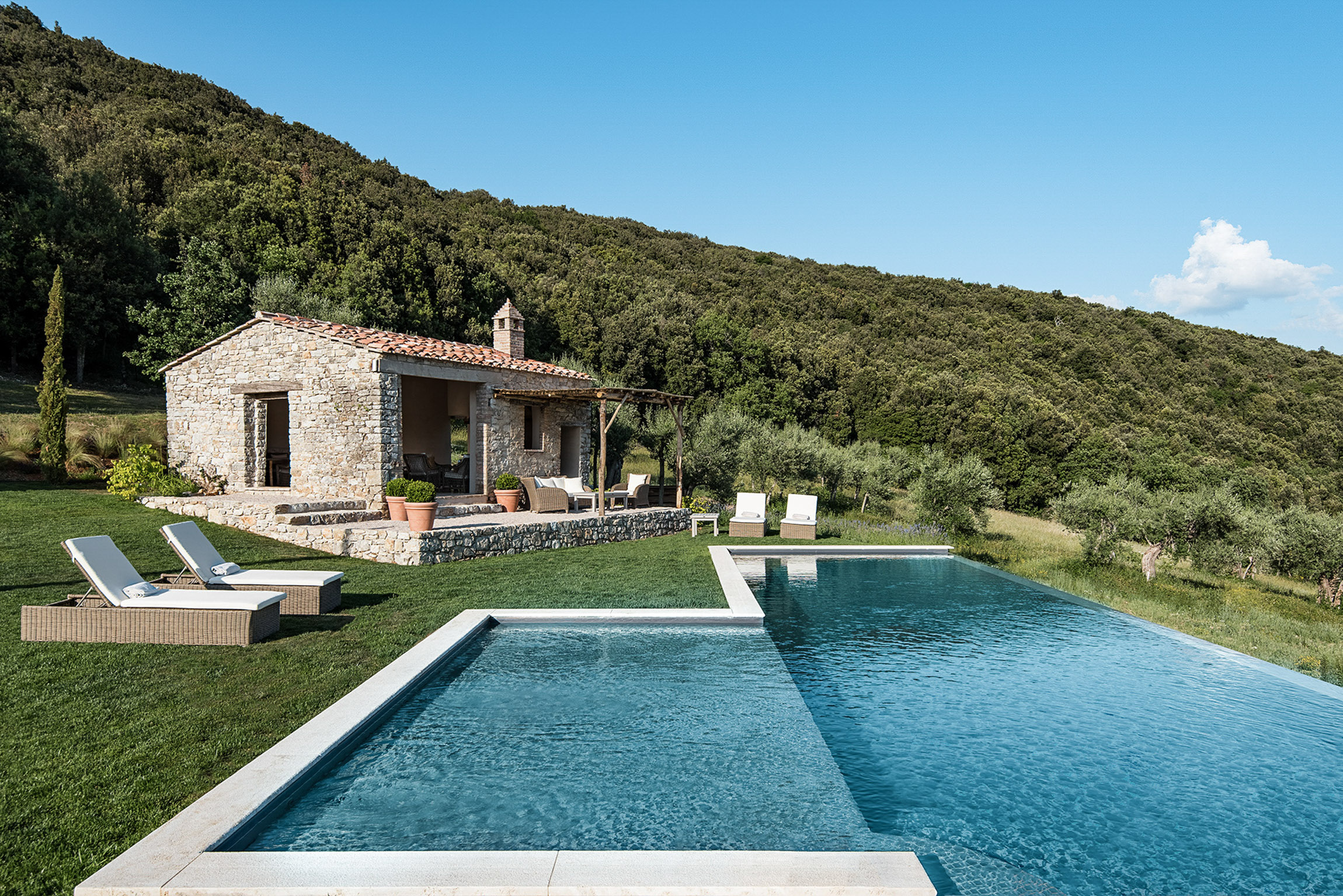 casa airbnb con piscina