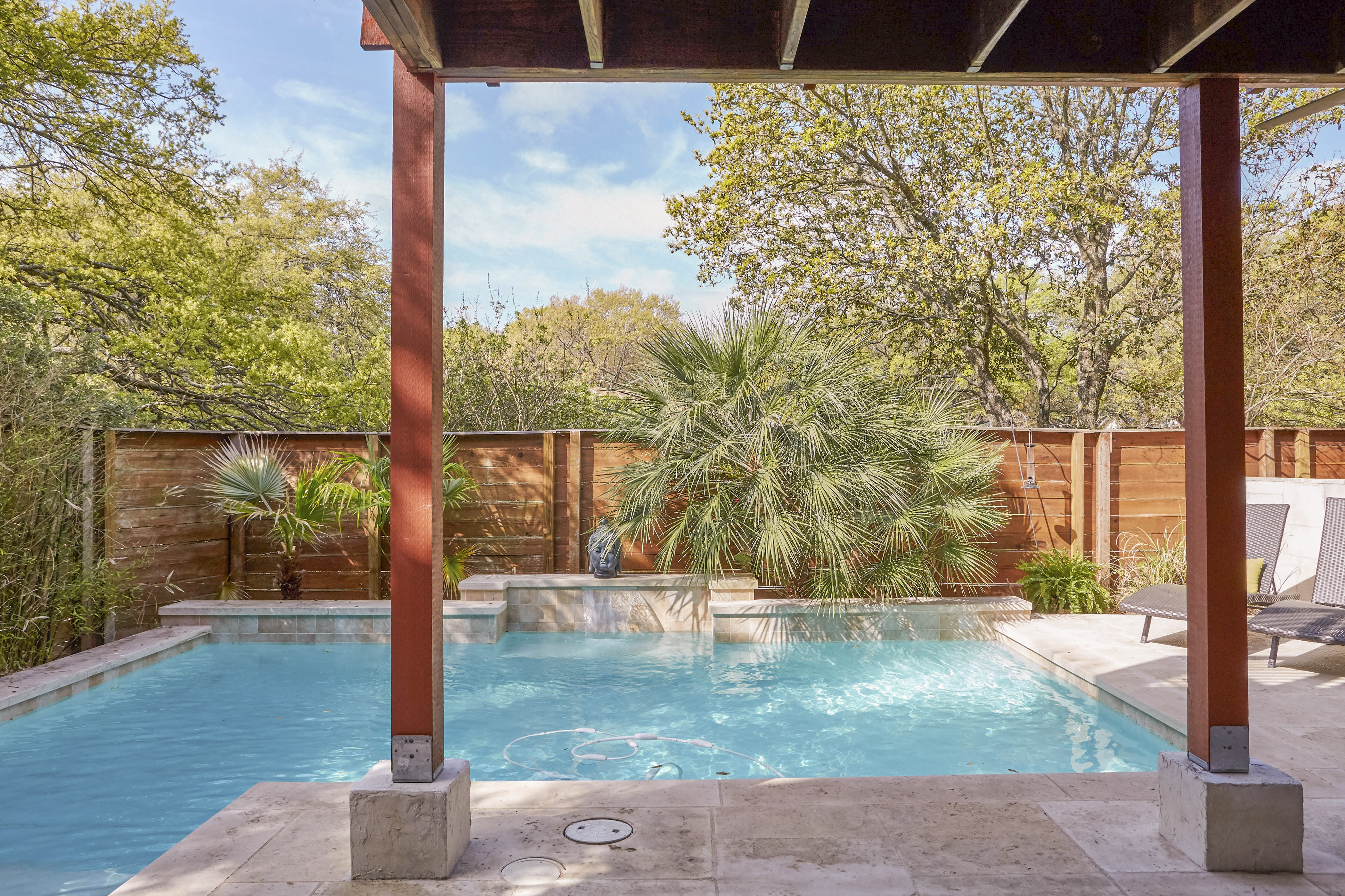 airbnb heated indoor pool