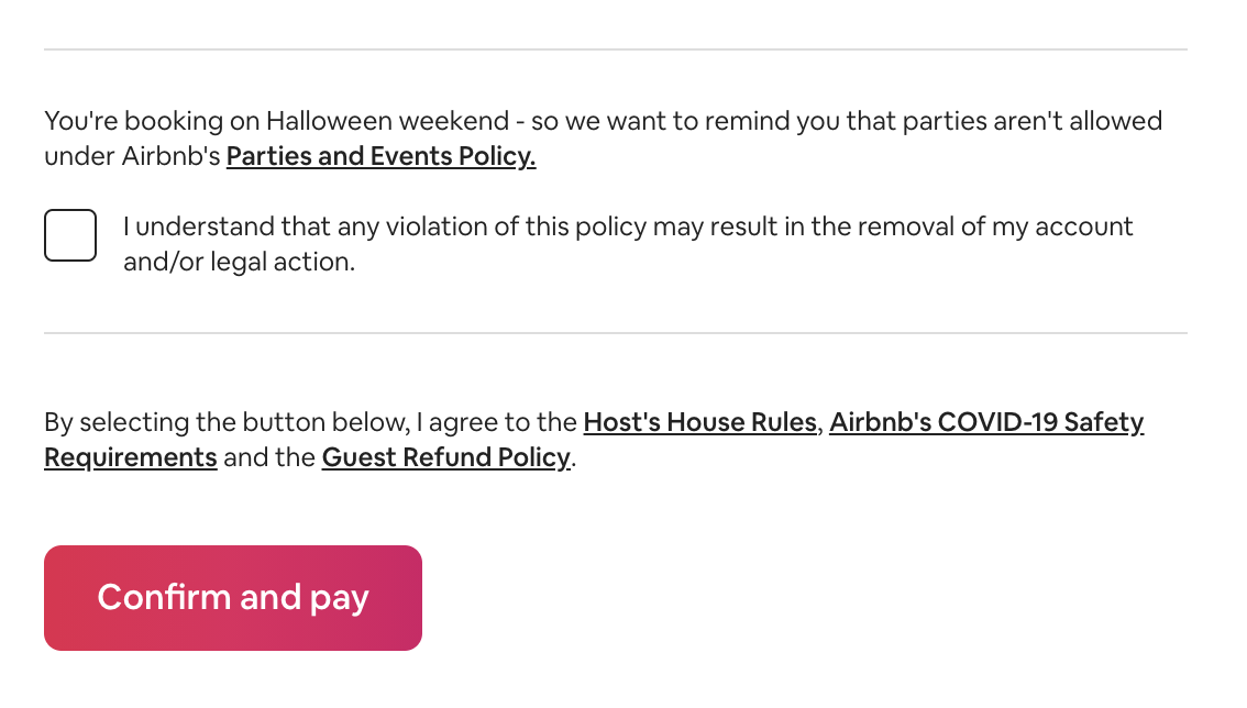 Airbnb is banning people associated with prohibited users as a