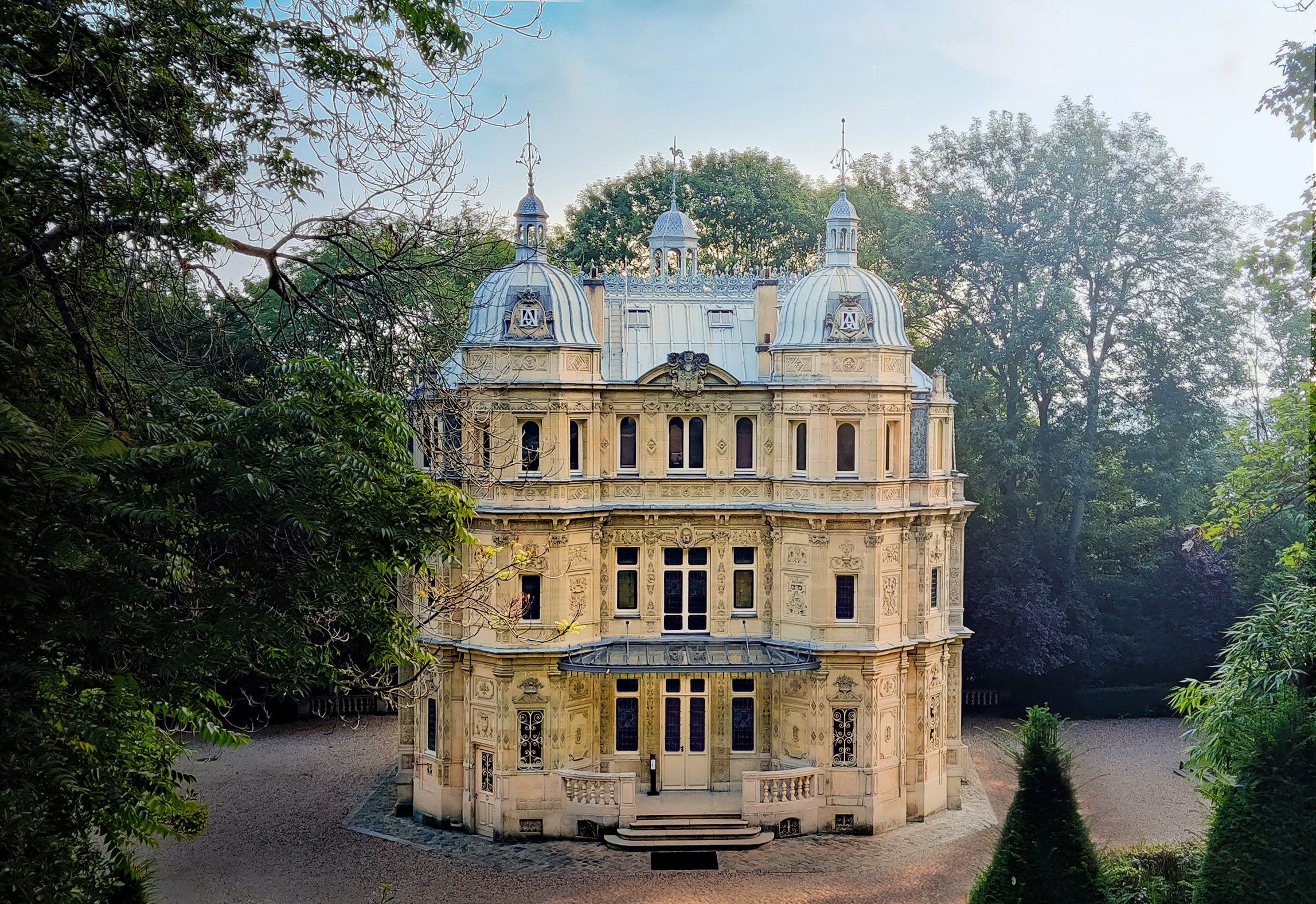 Front elevation of Chateau de Monte Cristo