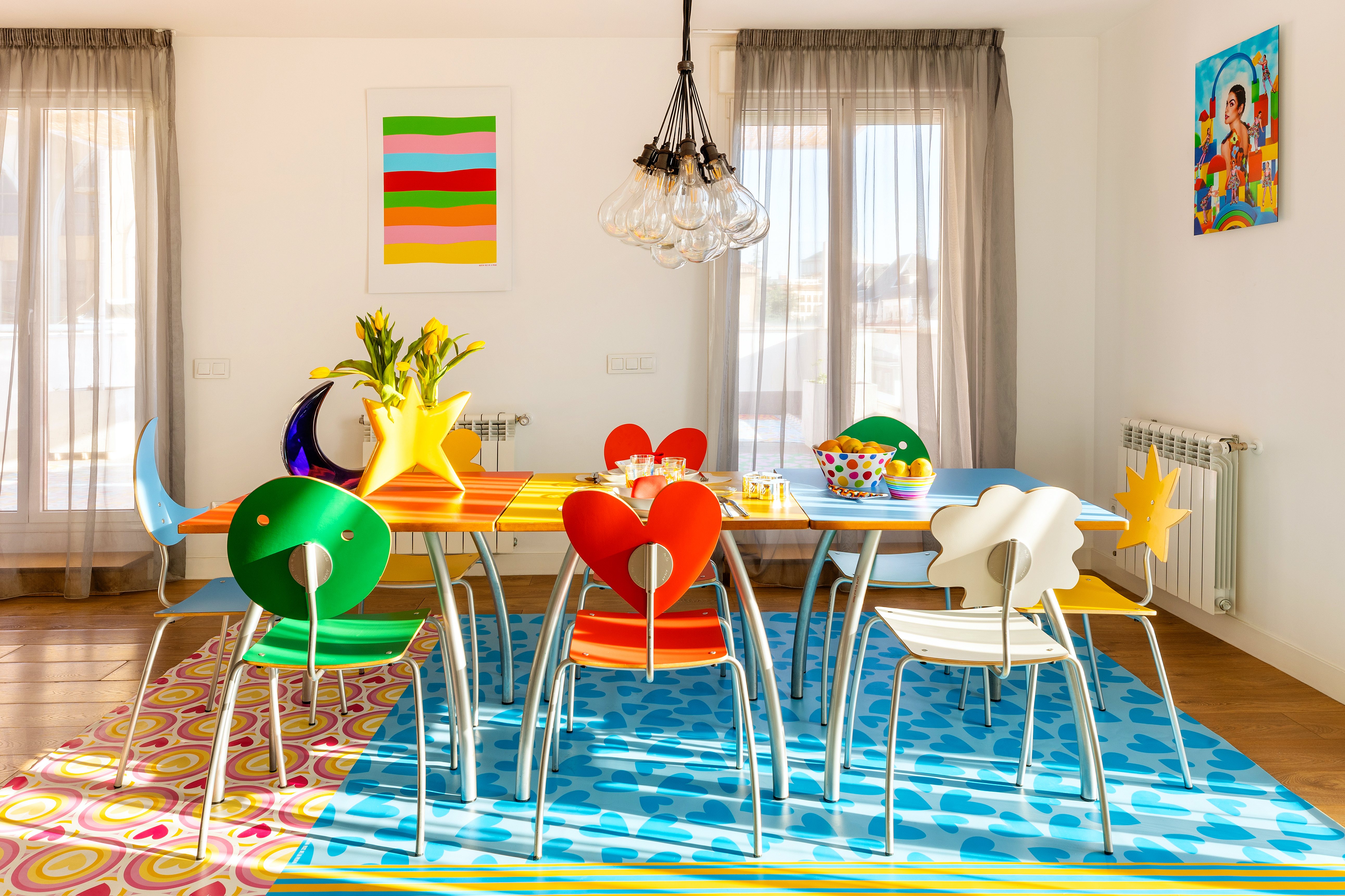 Agatha Ruiz de la Prada hosts a beautiful Madrid apartment on Airbnb