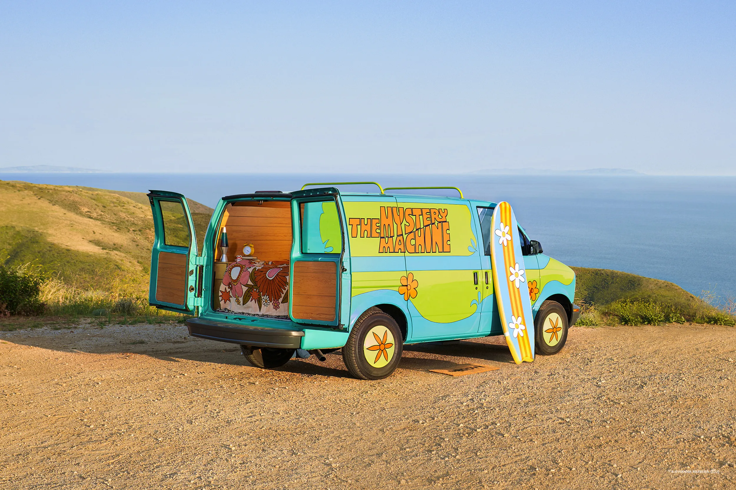 Jump back to 2002 and join Matthew Lillard in Scooby Doo’s Mystery Machine