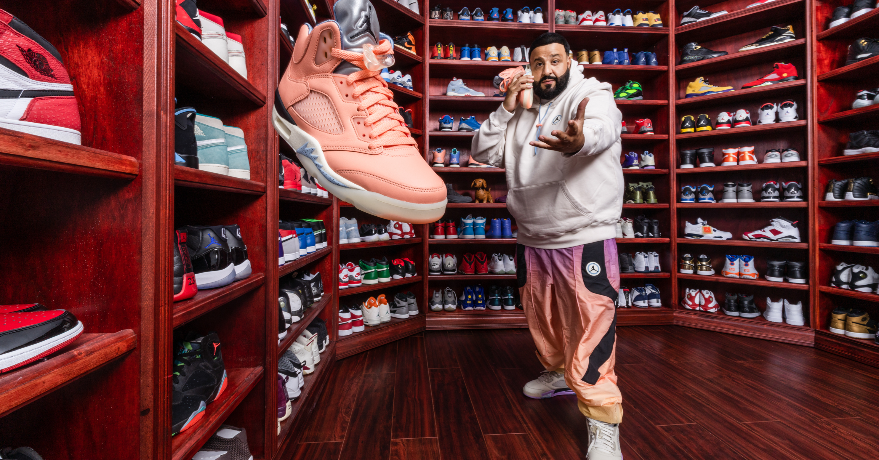 Watch DJ Khaled Shows Off His Sneaker Collection & New We The