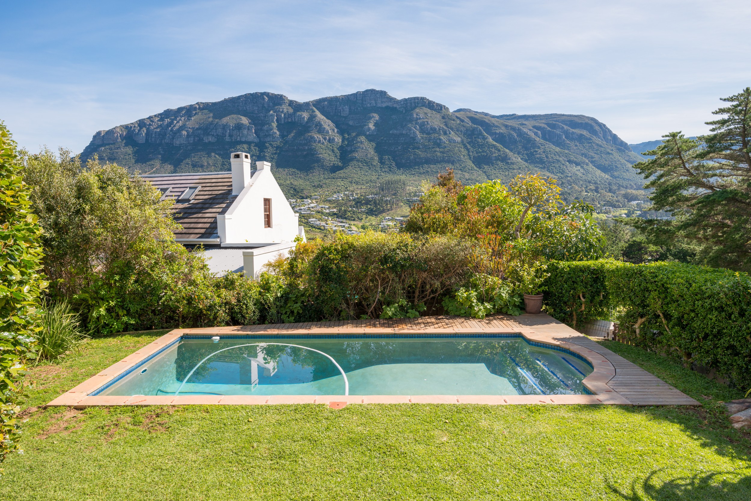 Mountain-view home with heated pool in Cape Town, South Africa