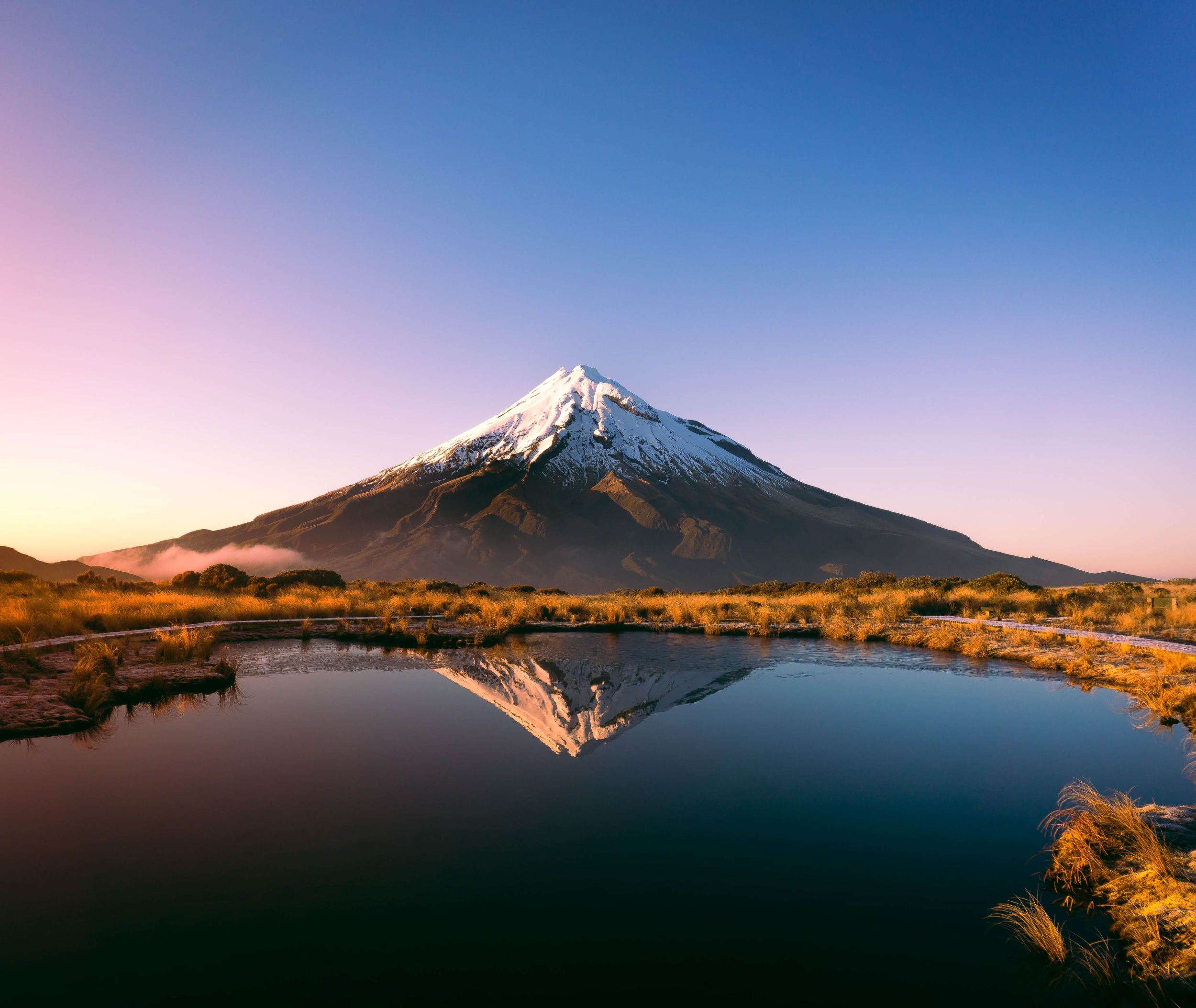 Taranaki, New Zealand landscape