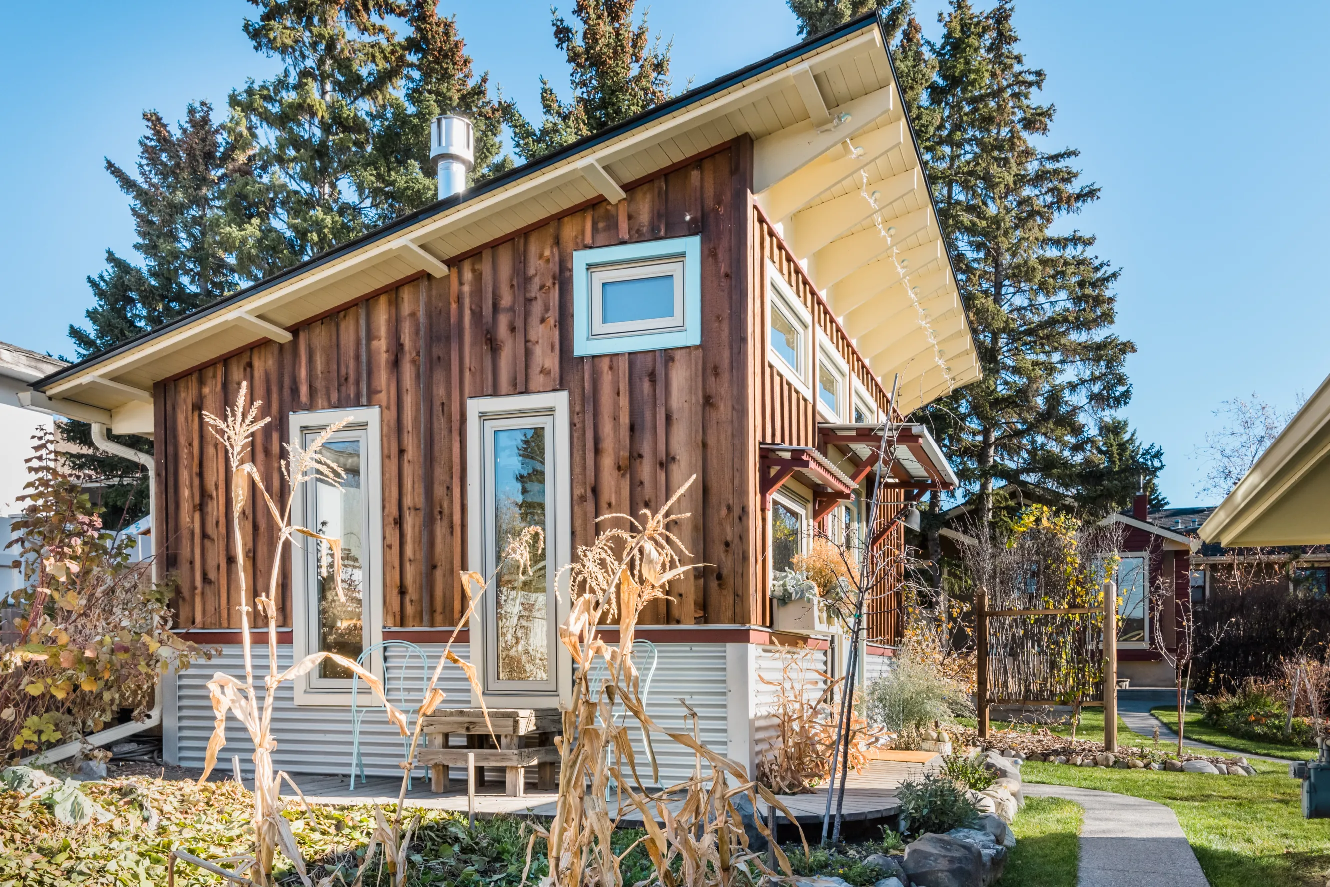 A tiny cabin in Cochrane, Alberta