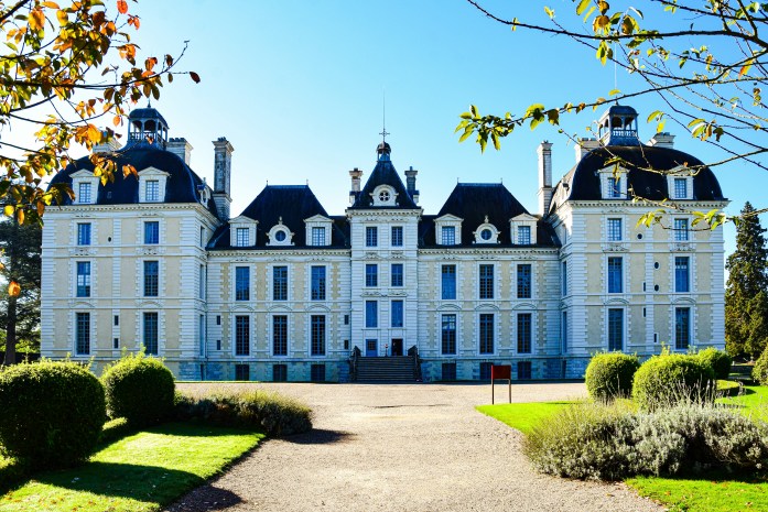 Explore the manicured gardens of Château de Cheverny, in Centre-Val de Loire.